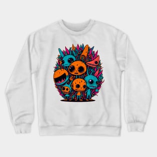 Little Aliens Squad Crewneck Sweatshirt